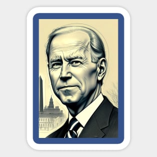 JOE BIDEN 5 Sticker